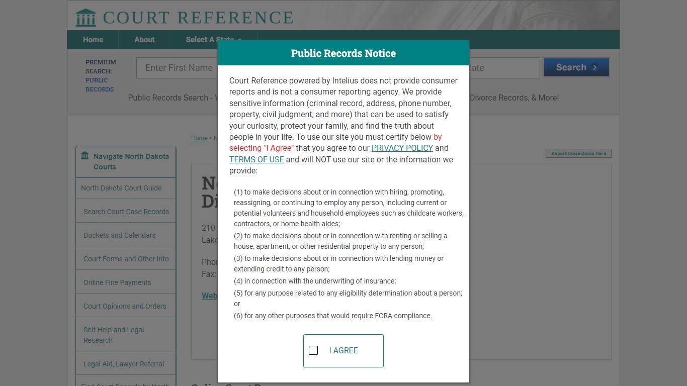 Nelson County District Court - Court Records Directory